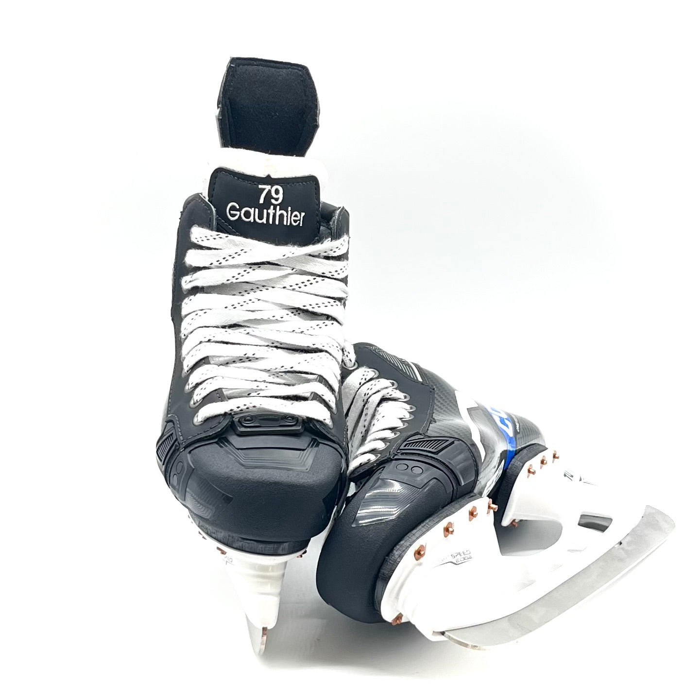 Patins de hockey CCM Tacks AS-V Pro – Taille 8.5D (bleu)